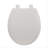 17" Round Toilet Seat with Built-In Potty Training Seat, Soft Quiet-Close Lid & Non-Slip Design, Magnetic Kids Seat in Biscuit Color, Easy to Install & Clean-123161798