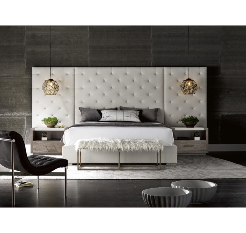 Upholstered Standard Bed, California King