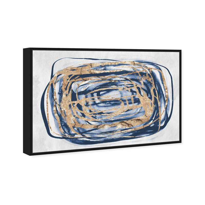 " Torbellino ", Black Framed Canvas, 24" H x 16" W