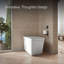 Toilette allongée intelligente une pièce à double chasse Numi 2.0-87785202