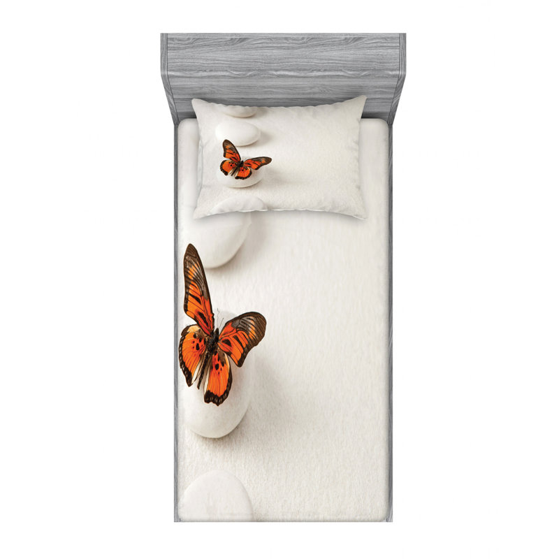 Microfiber Sheet Set, Twin XL Sheet Set with Fitted Sheet