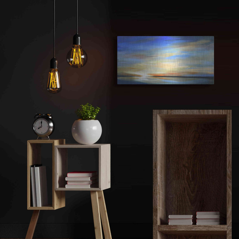 «April Sky II» par Sheila Finch, H 12 po x l 24 po