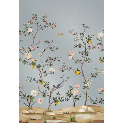 Argentine Floral Wall Mural