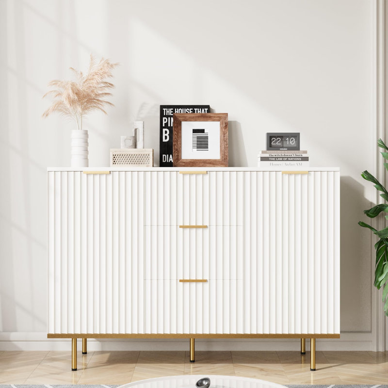 Cabinet 47.2'' Sideboard, White