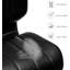 Briance Swivel Upholstered and Faux Leather Adjustable Height Bar Stool with Iron Frame-166950792