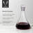 Harrison Irving Chrome-Rimmed Crystal Decanter