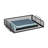 Mind Reader Stackable Paper Tray, Desktop Organizer, File Storage, Metal, 13.25"L x 9.75"W x 6.25"H, 2 Pieces, Silver-38407882
