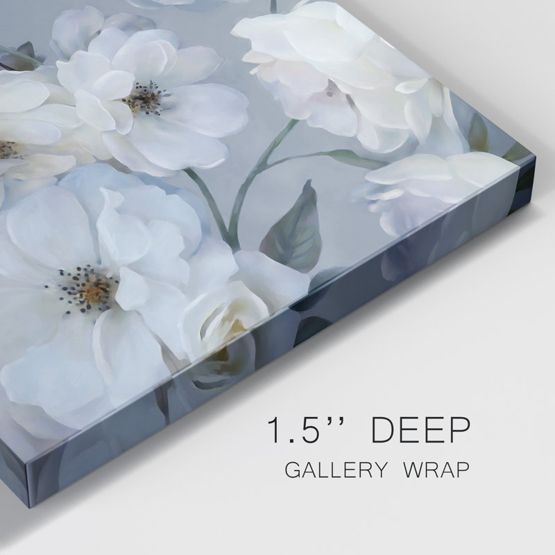 Timeless Climbing Rose - Wrapped Canvas Print, 40" H x 40" W x 1" D