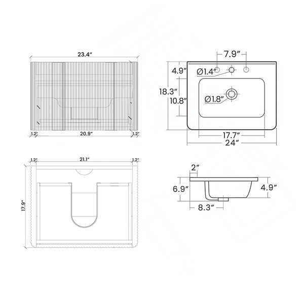 Dimensions du produit