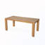 Ensemble de table de salle à manger 6 pièces avec trou pour parasol, 4 chaises et 1 banc-1282125260-1282125267