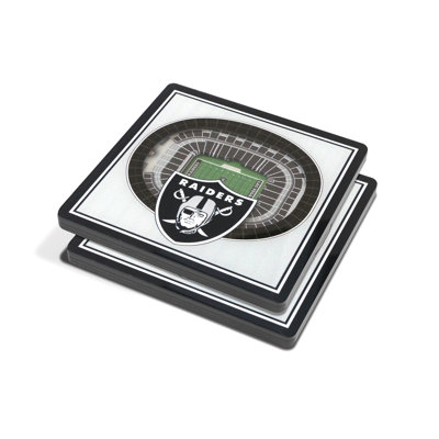 NFL 3D StadiumView Coasters - Allegiant Stadium