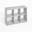 Rangement de cuisine à 6 cubes Minni, étagère de boulanger, buffet Buffet,-102557308