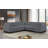 Hippen Upholstered L-Shaped Sectional Symmetrical-94191455