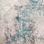 Tapis abstrait bleu / gris / crème-224161297