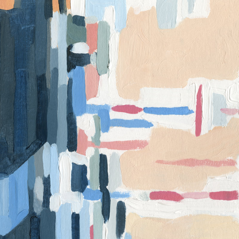 Summer Abstraction I, 30cm H x 30cm W x 3.8cm D