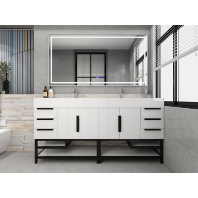 Jessica 72'' Free Standing Single Bathroom Vanity