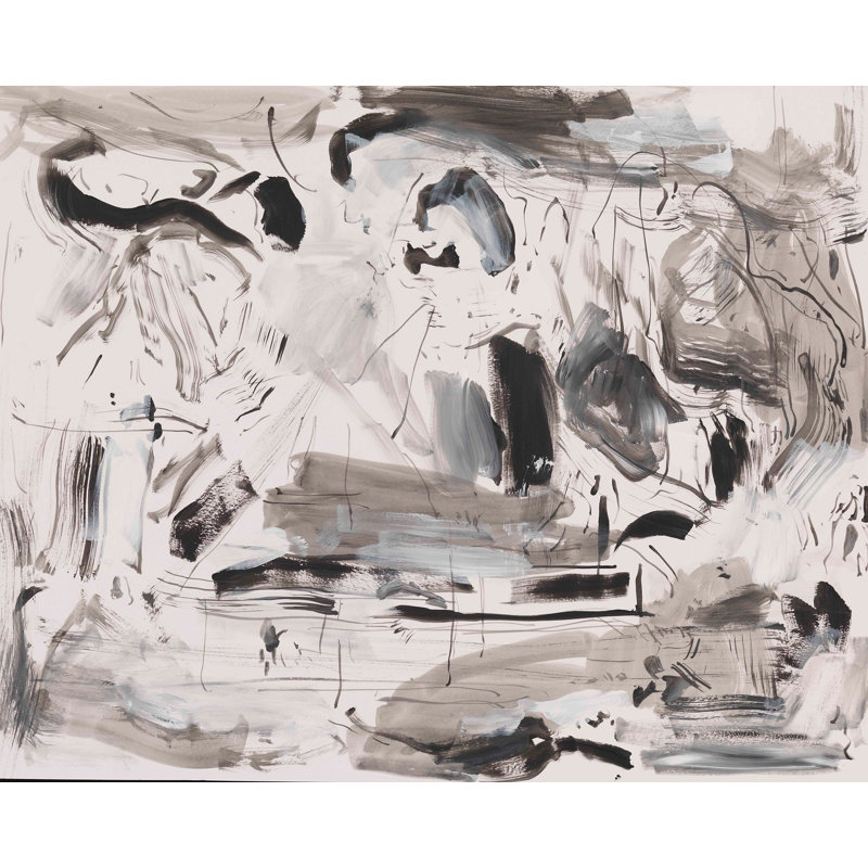 Iron I Painting, 24" H x 36" W