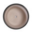 3 pots de fleurs en céramique, pot de fleurs moderne pour patio, jardin ou rebords de fenêtre - noir-1347778431