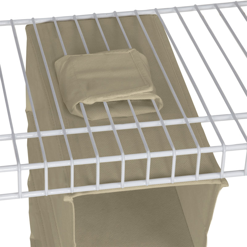 10-Shelf Hanging Organizer, Tan