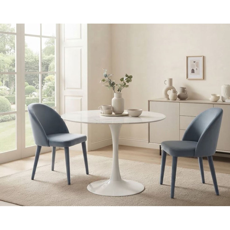 Table de salle à manger Faux, H 30 po x L 32 po x l 32 po