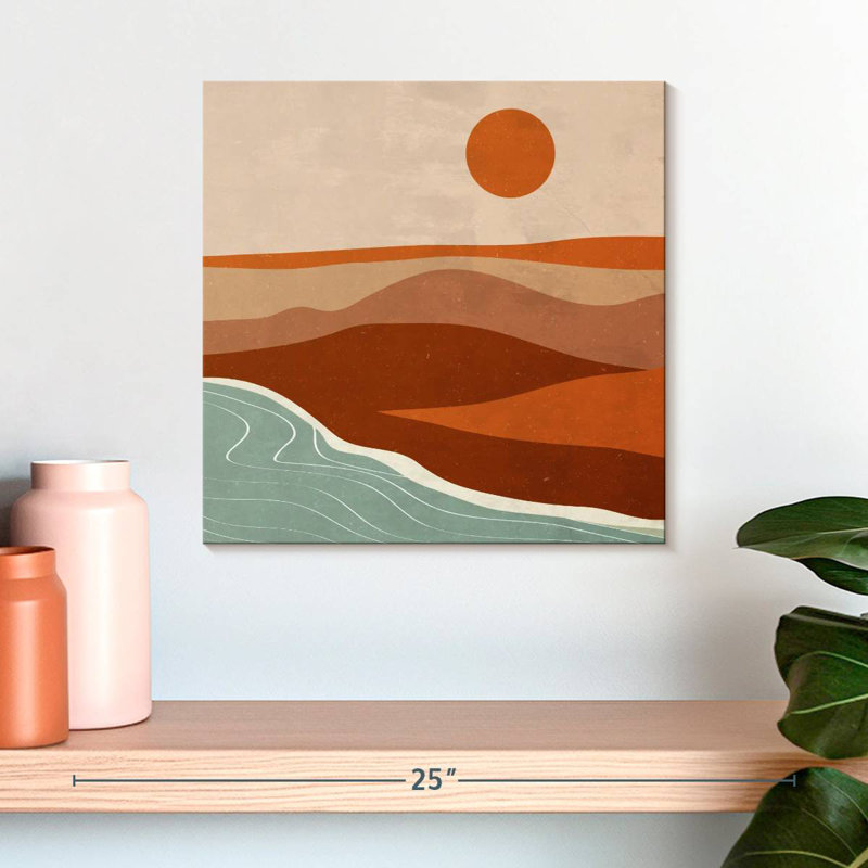 Paysage Boho Avery, H 16 po x l 16 po
