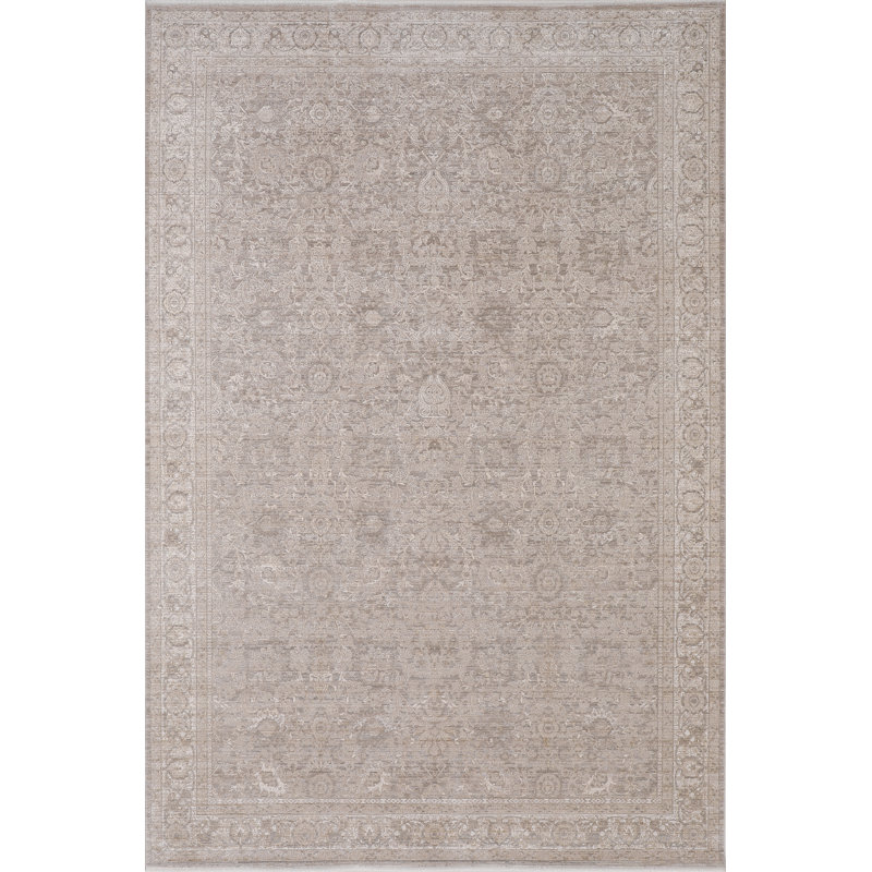 Highbridge 14624-819 Beige / crème / gris, Rectangle 5 pi 3 po x 7 pi 7 po