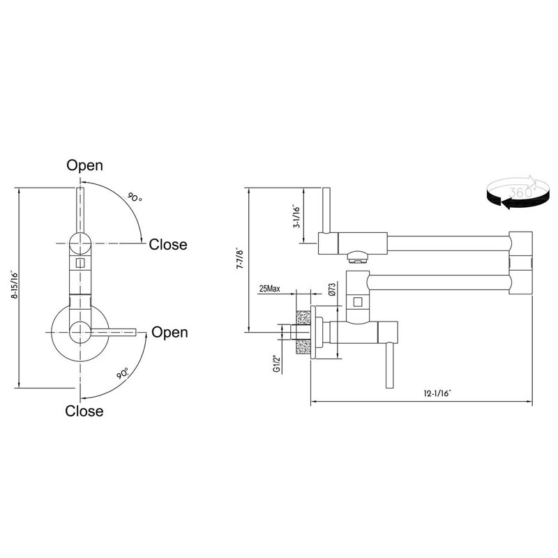 Robinet de cuisine DAX