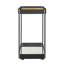 Chariot-bar en fer noir Uttermost Vesper