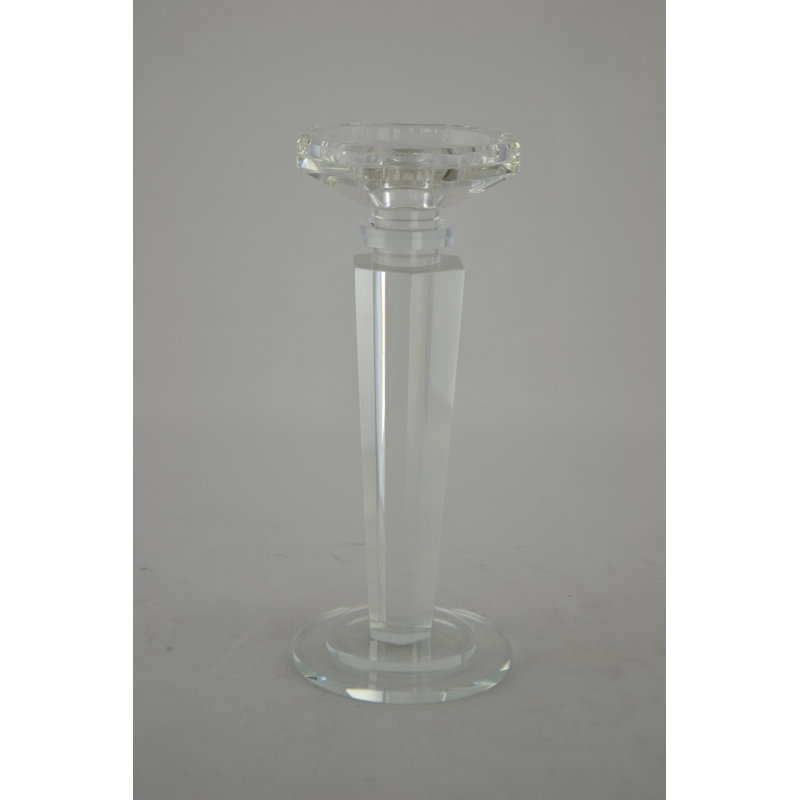 Porte-chandelier en cristal 9,5 po