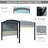 11 Ft. W x 11 Ft. D Steel Grill Gazebo Canopy-98184687