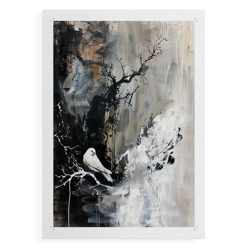 ANIMAUX, série L - Impression sur toile seulement - NON CADRE, H 18 po x l 12 po