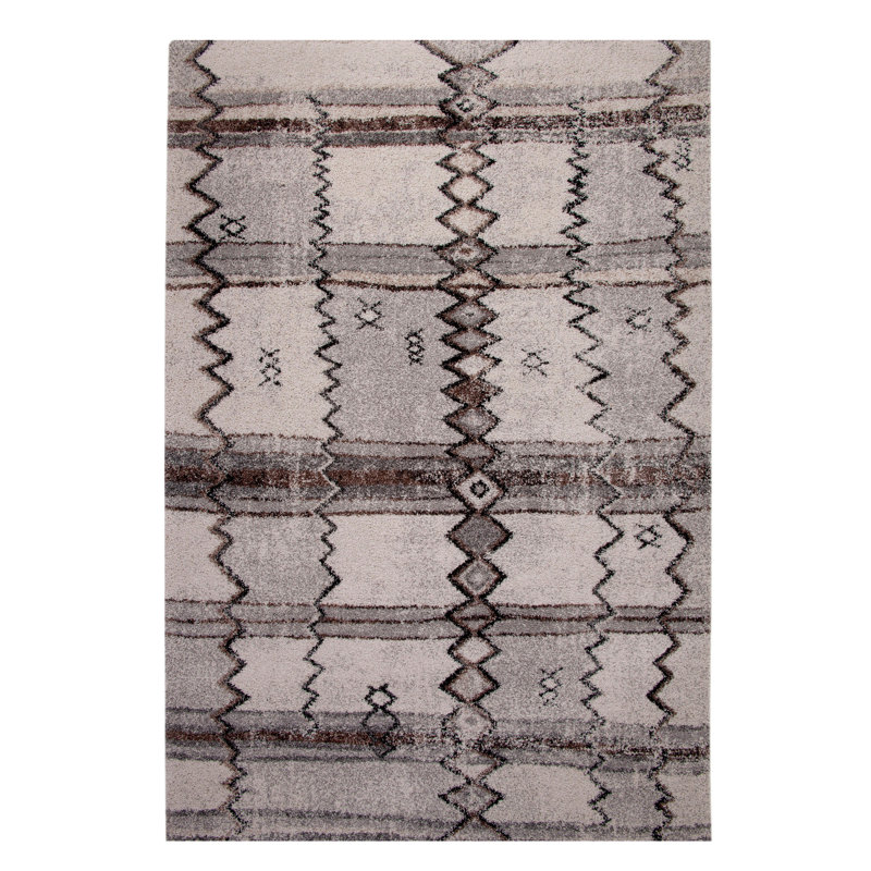 Tapis brun Carmona