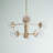 Haggins 6 - Light Dimmable Sputnik Modern Linear Chandelier