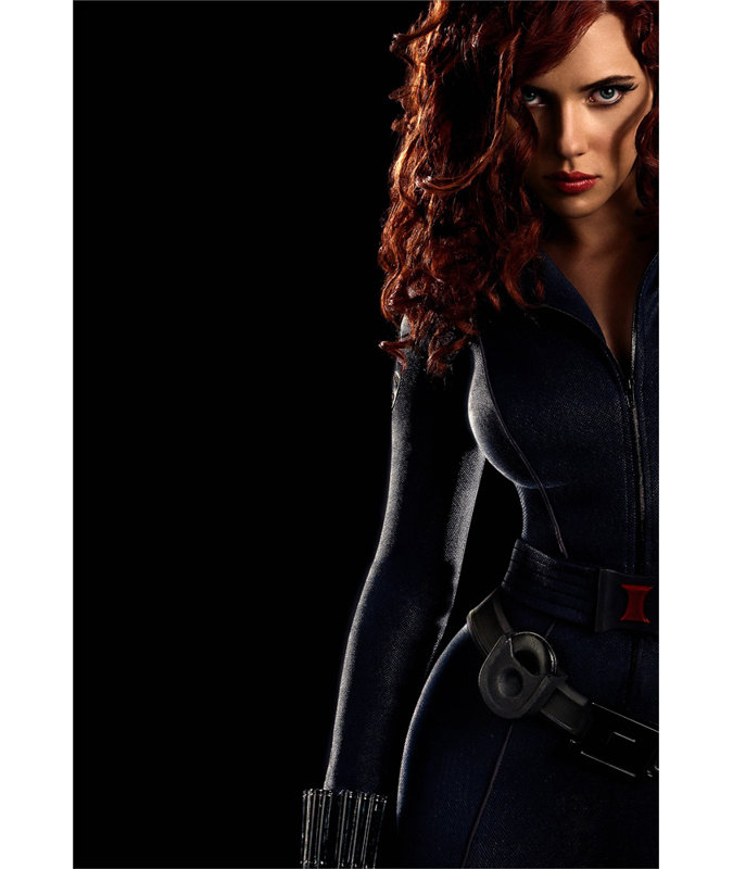Black Widow, 24" H x 16" W