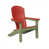Scarlet Red with Sage selected