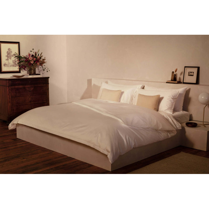 Giza Reserve Sateen Sheet Set, King Sheet Set with 2 Standard Pillowcases