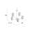 Kincer 5 - Light Dimmable Tiered Chandelier