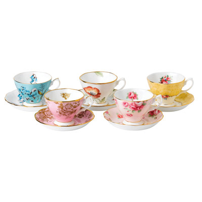 100 Years of Royal Albert - Teacup & Saucer Collection (1950-1990)