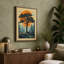 Tree Against the Sun Scandinavian - Wrapped Canvas-131764654-131764660