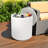  Cooler Side Table, 2 in 1 Cooler Patio Bar Table with Storage, Portable Ice Bucket for Outdoor Parties, Beach & Picnics,White-111066863-126560348