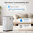 Dehumidifier For Home, Basement And Large Room Up To 5000 Sq. Ft., With Drain Hose, Timer, Intelligent Humidity Control And Large Water Tank