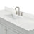 Hamlet 66.25'' Bathroom Vanity with Carrara Quartz Top-94003750-121645309