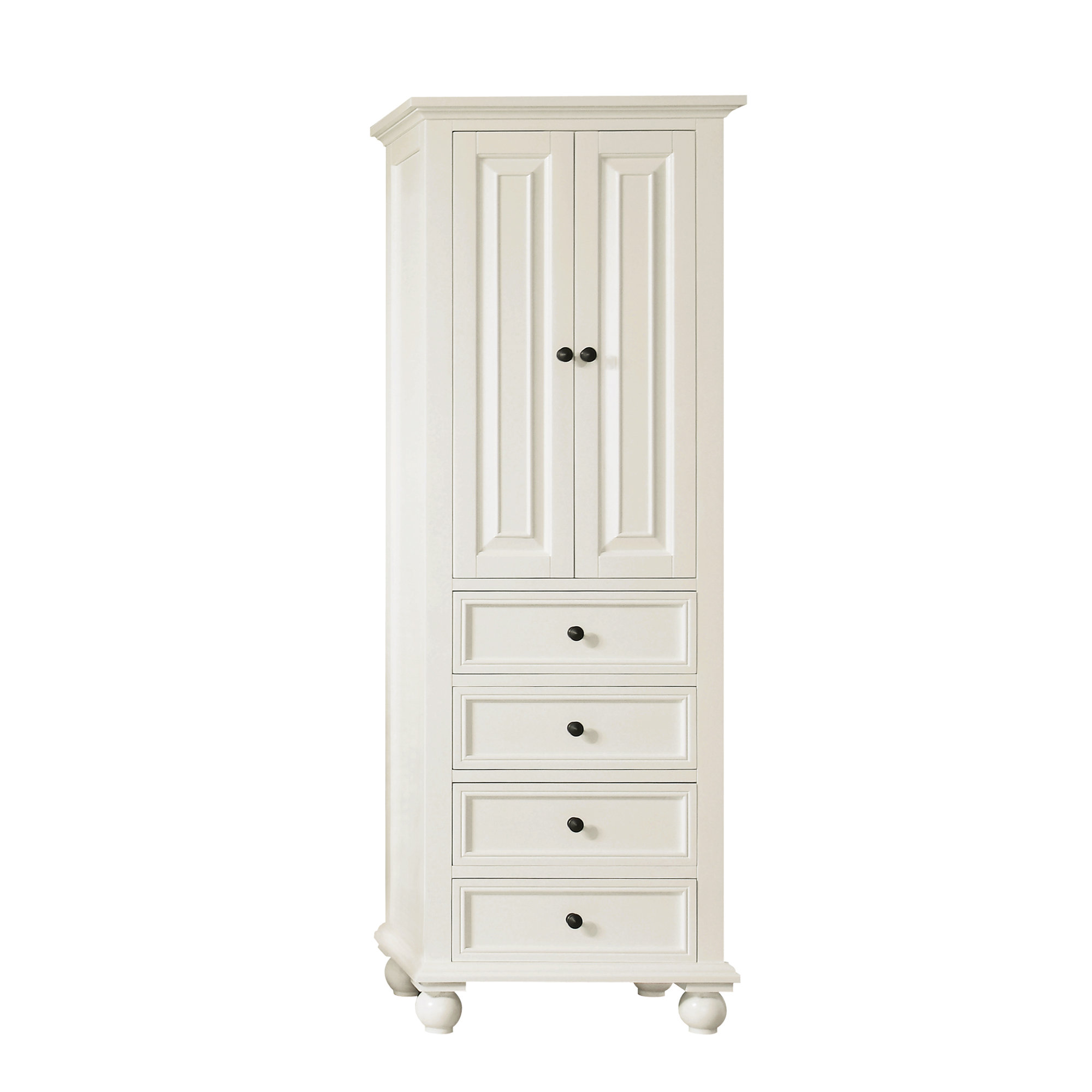 Sandborn Linen Cabinet, French White