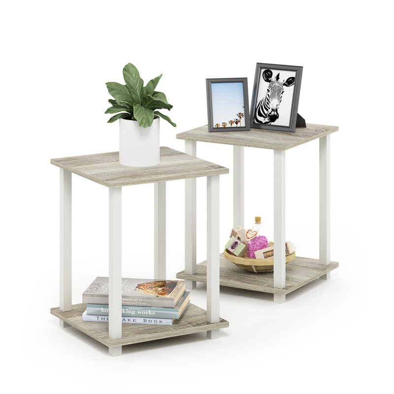 Almaraz Side Table Set, Sonoma Oak