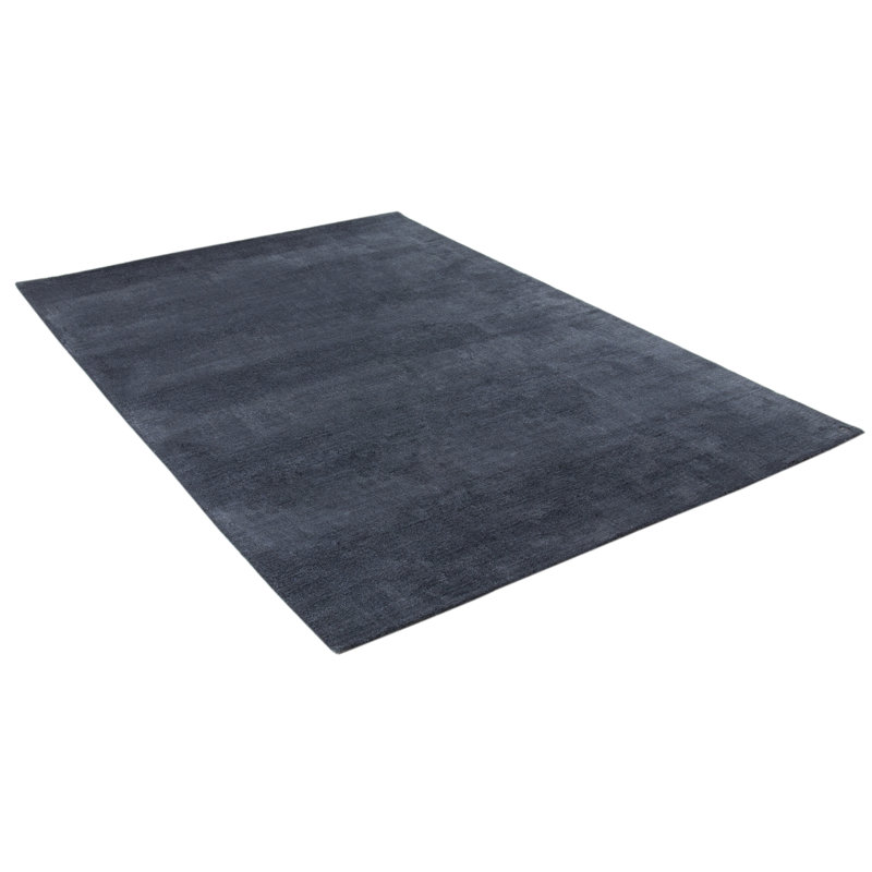 Powder Solid Colour Hand Woven Area Rug, Rectangle 160 x 230cm