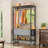 Multi - functional Three - tier Clothes Rack with Removable Baske