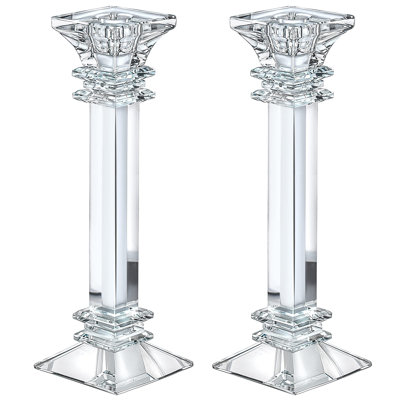 Lead Free Crystal Tabletop Candlestick