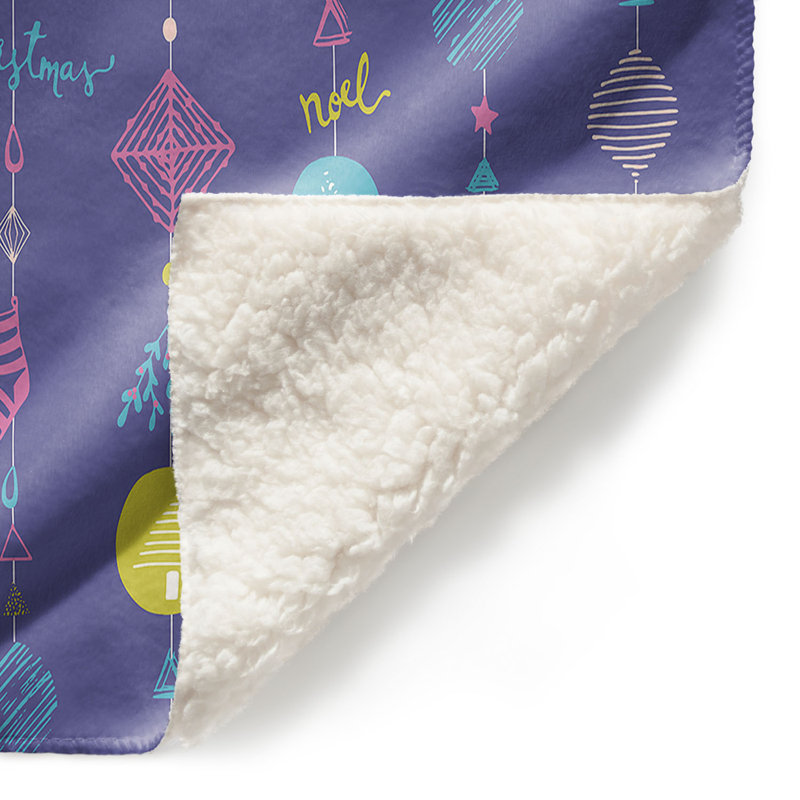 Couverture Town Ornaments, 51 po x 60 po