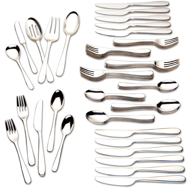 Stratton 65 Piece Flatware Set, Service for 12
