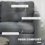 Camiel 2 Seater Linen Loveseat